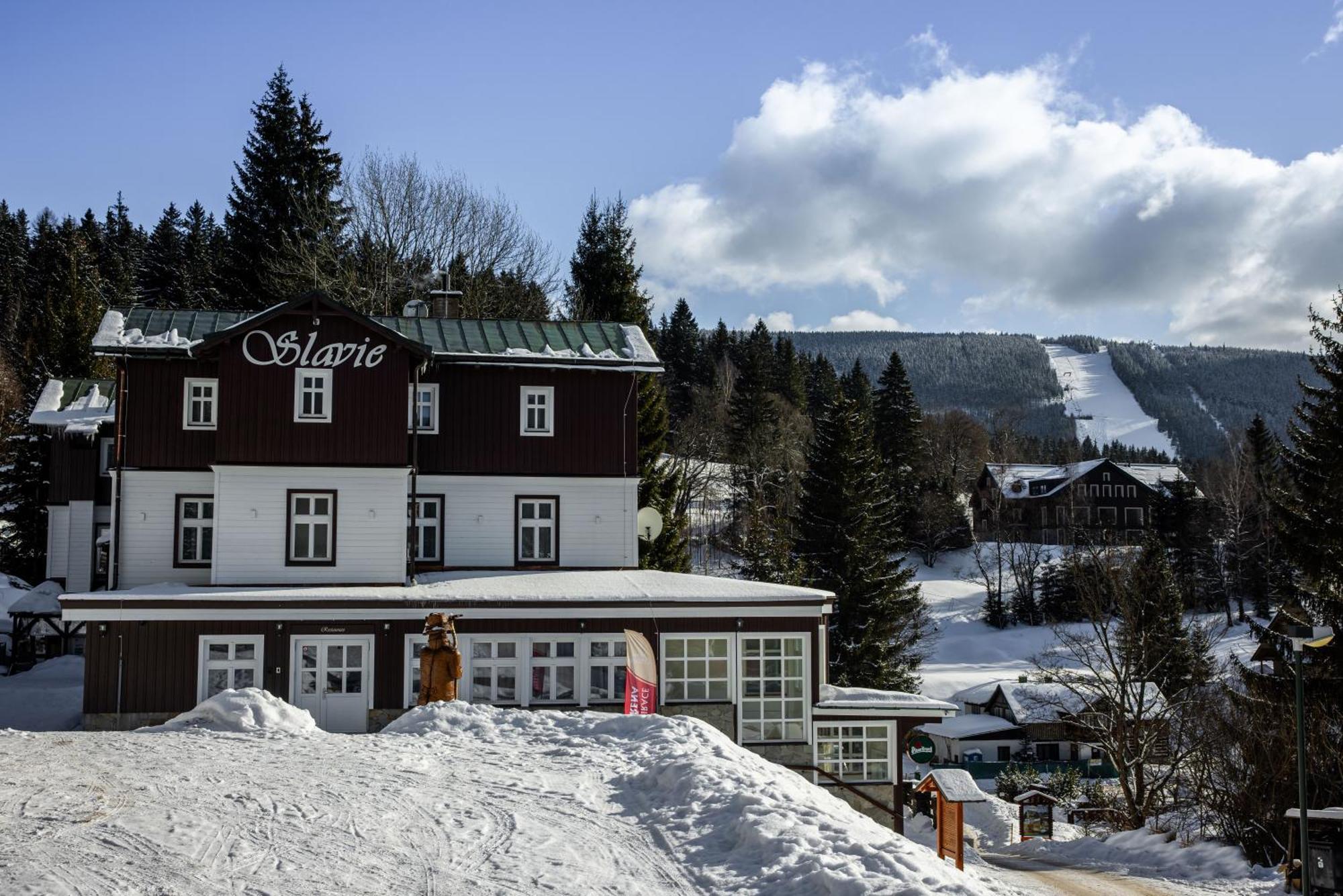 Hotel Slavie Špindlerŭv Mlýn Esterno foto